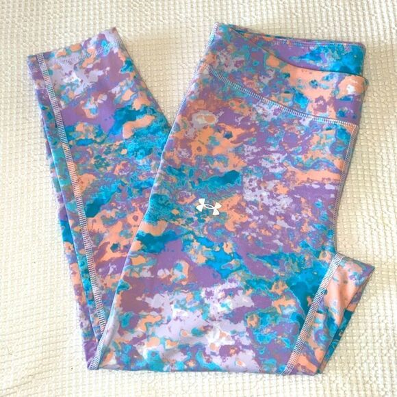 Under Armour Leggings Colorful Girls L - Picture 1 of 4